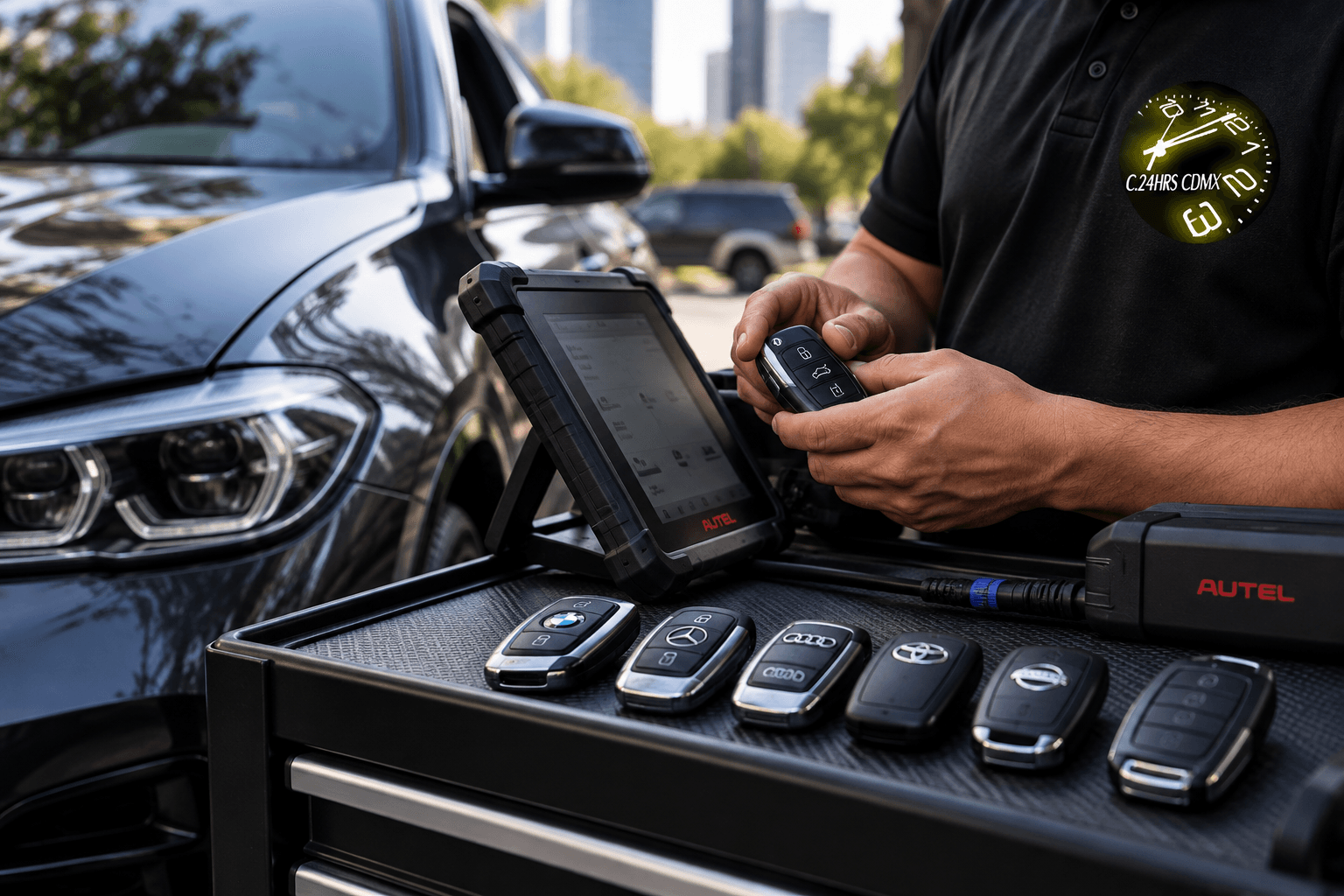 Cerrajero automotriz 24 horas - cerrajería en CDMX - Cerrajero automotriz 24 horas